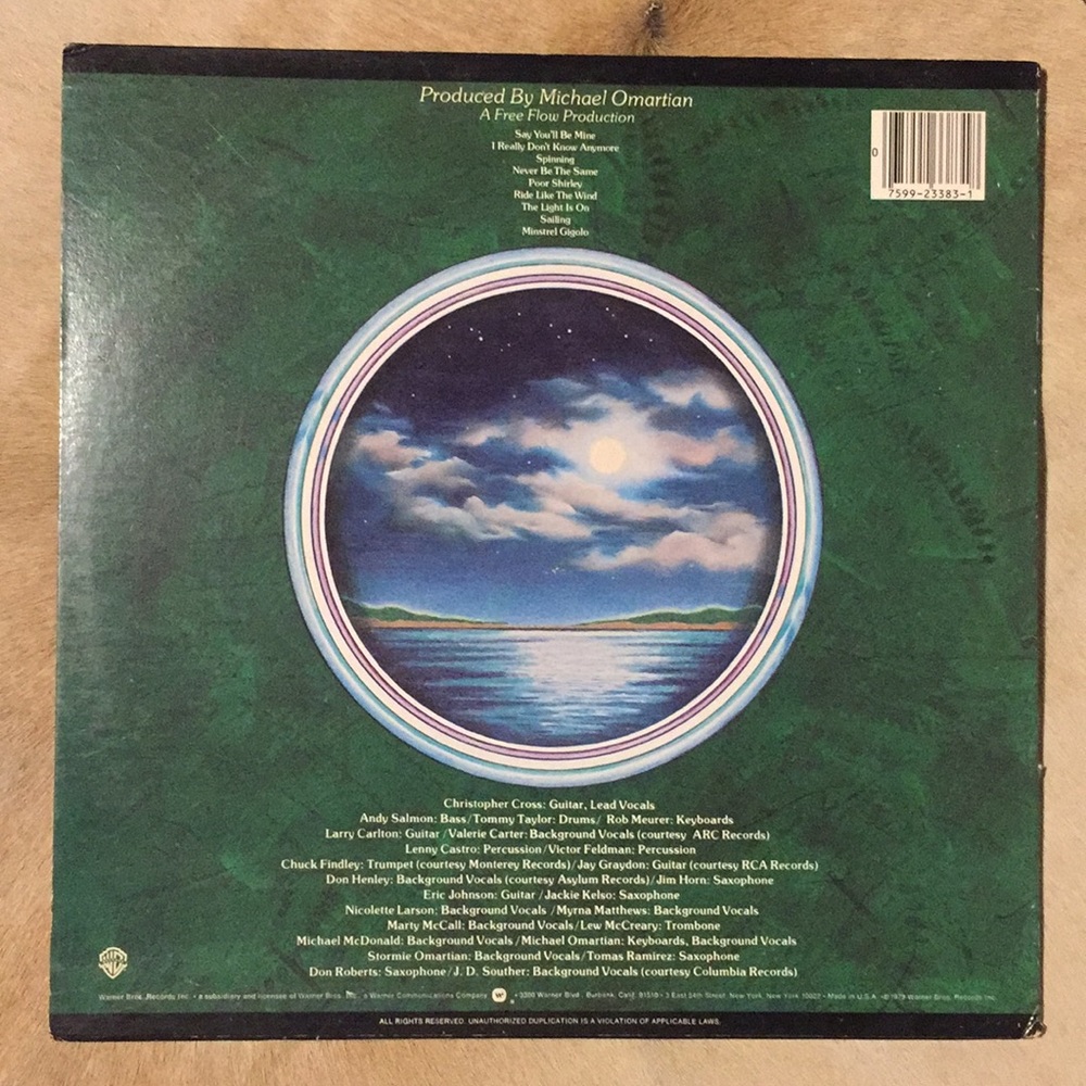 Christopher Cross - (Self-Titled) Vinyl LP - Picture 2 of 5